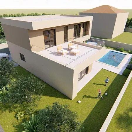 New!villa Bura With A Pool